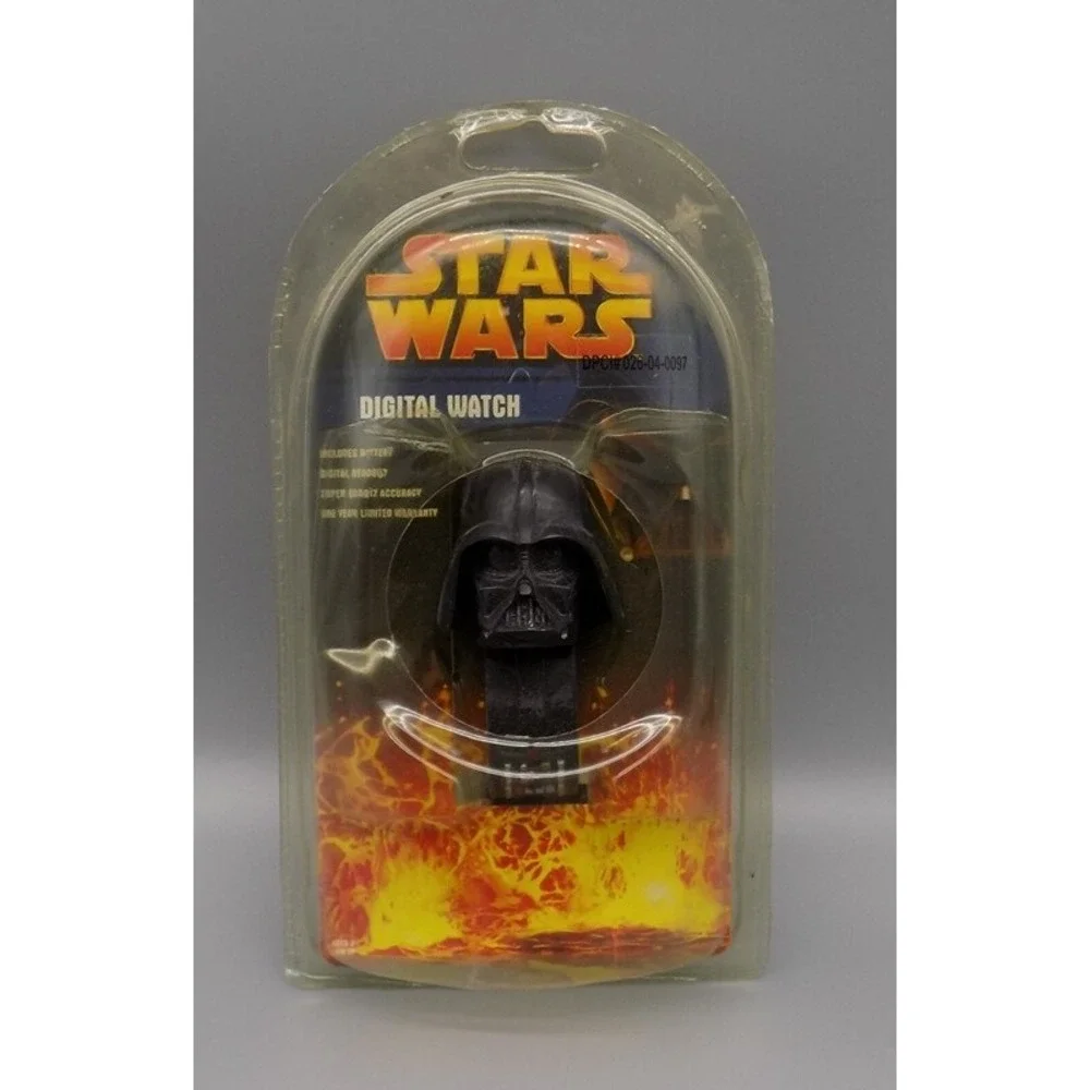 Sealed Darth Vader Watch 2005 Digital Vintage Star Wars Lucasfilm New